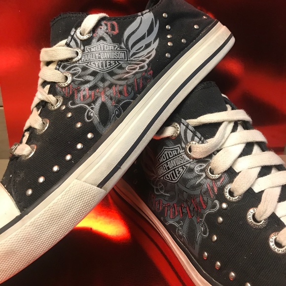 harley davidson converse shoes